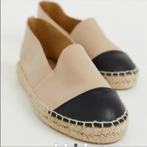 ASOS Call It Spring Office Lucky Beige Espadrille